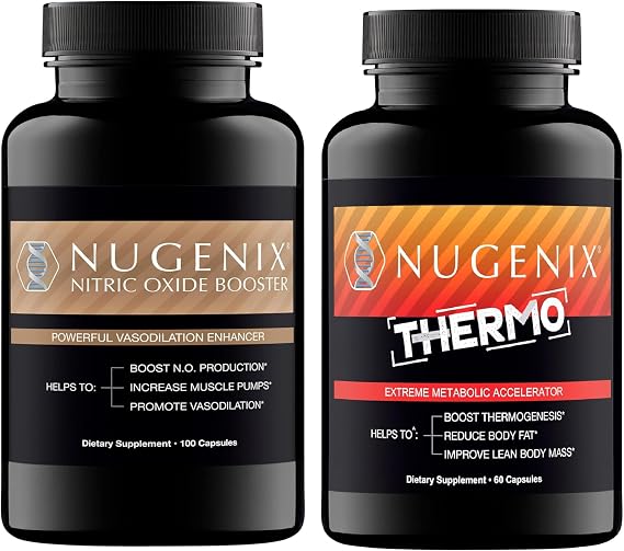 Nugenix Thermo Fat Burner and Nitric Oxide Booster for Men