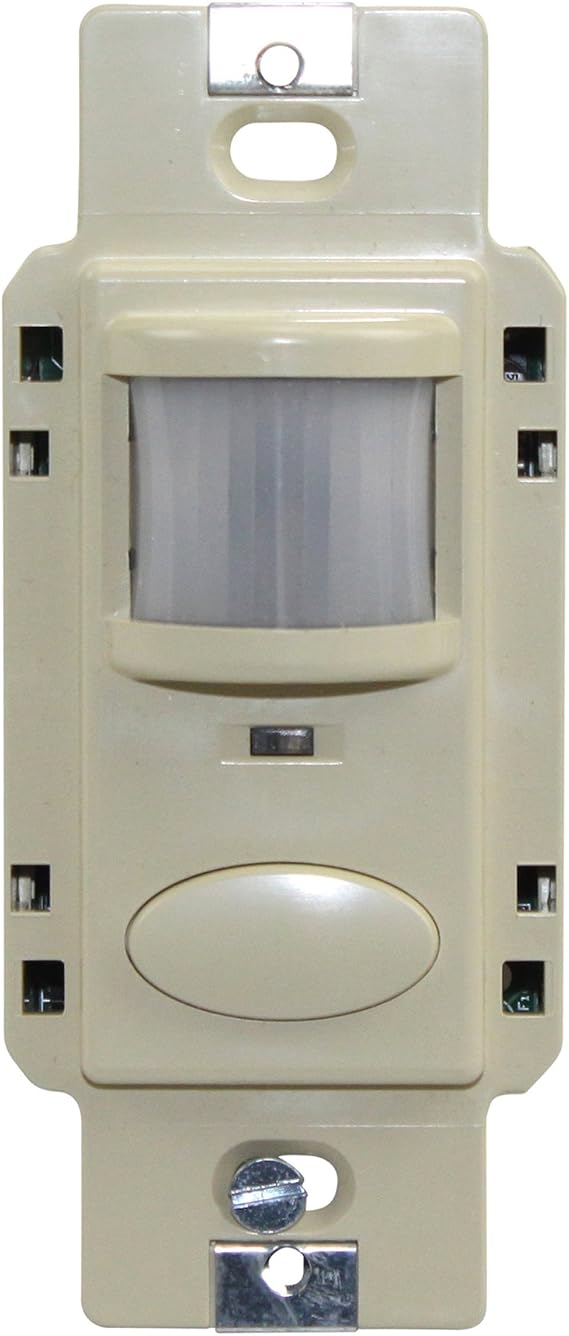 Sensor Switch Wall Switch Wsd Decorator Vacancy Motion Sensing Wall Switch Ivory Lithonia