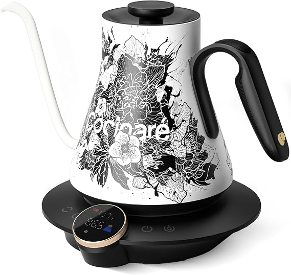 Cocinare Artisan Gooseneck Electric Kettle 0.5F Temperature Control
