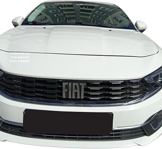 Ark Sticker Egea Sedan 2021 Sonrası Panjur Set Stıcker Krom Şablonlu