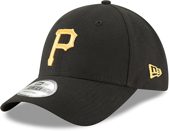 Men's Pittsburgh Pirates New Era Black League 9FORTY Adjustable Hat