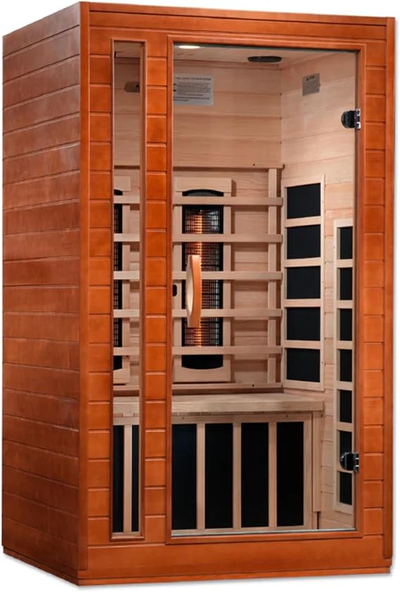 DYNAMIC SAUNAS Cordoba Full Spectrum Infrared Sauna with Red Light Therapy