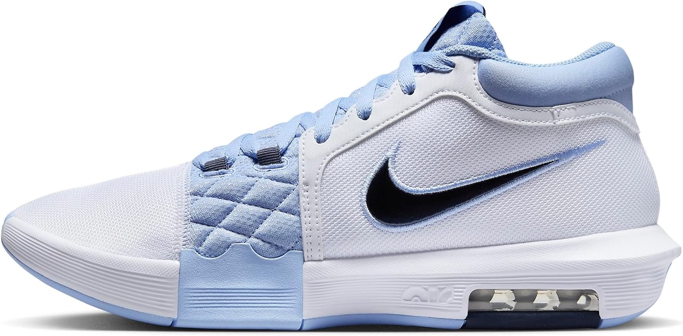 Nike LeBron Witness VIII Erkek Basketbol Ayakkabısı, Beyaz, 44 Beden