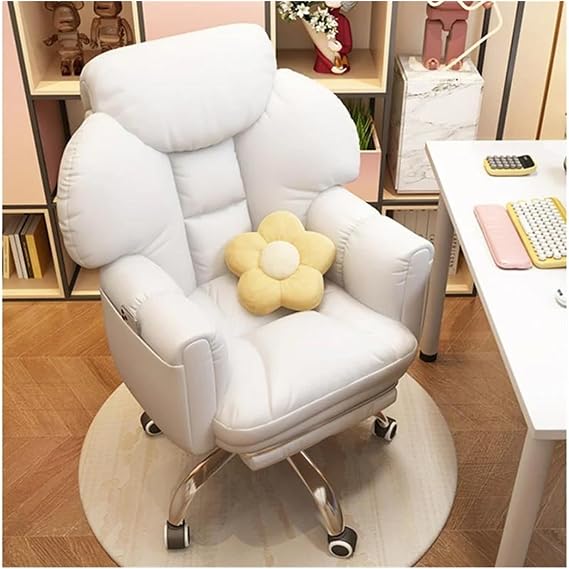 Managerial Chairs, Single Sofa Computer Chair Household Office Bedroom Sedentary Recliner Chair Reclinable Electric Racing Swivel Chair