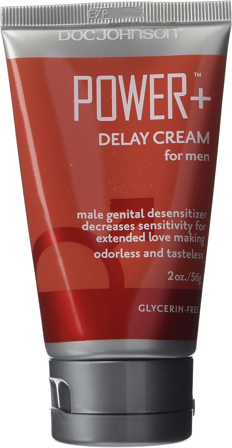 Doc Johnson Power Plus Delay Cream for Men