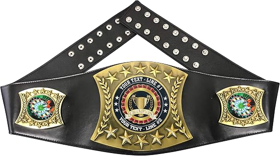 Express Medals Custom Darts Trophy Personalized Champion Belt MY418