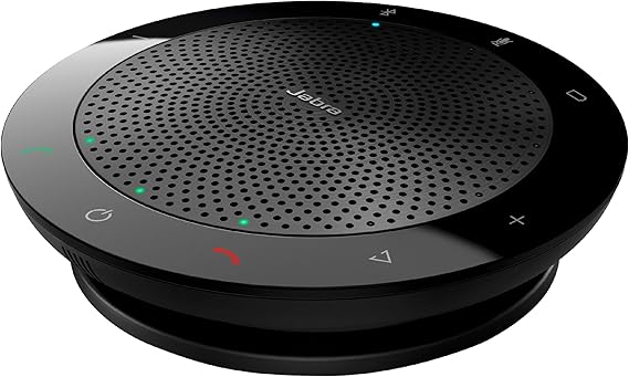 Jabra Speak 510+ Portable Speaker for Music and Calls Black