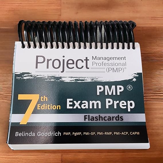 Belinda Goodrich PMP Exam Prep Flashcards (PMBOK Guide 7th Edition) - Project Management, PMP Exam Preparation - Educational Flashcards - Adults - Simple, Functional