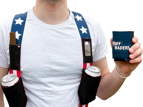 Men's Suspenders - Spenders for Men - Ideal for Tailgates, Parties & Casual Events - Men Accesories