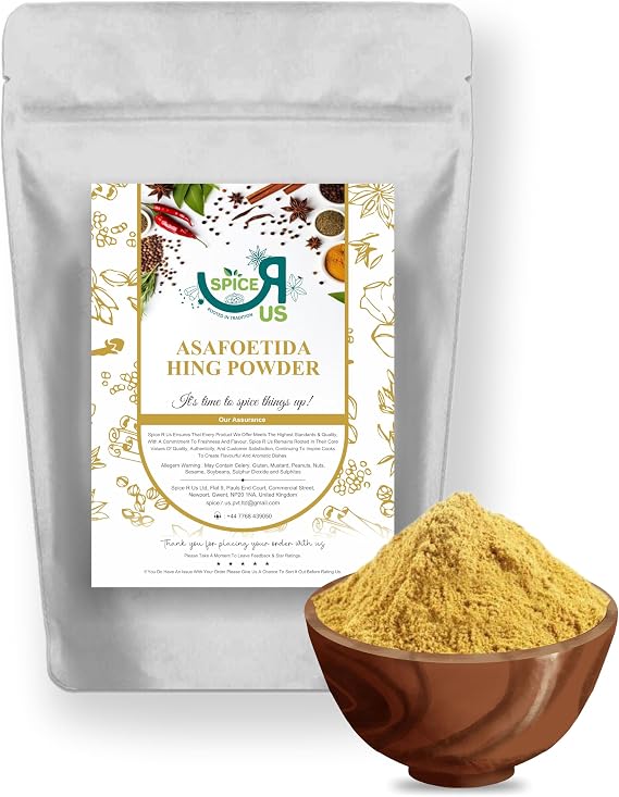 Asafoetida Hing Powder A* Grade Premium Quality By Spice R Us 25g-1900g (90g)