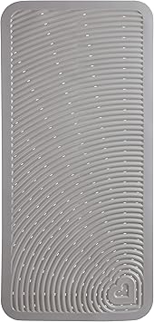 Munchkin Soft Spot Baby Bath Mat for Tub, Cushioned Bathtub Mat for Toddlers and Kids, 36"x17", Grey