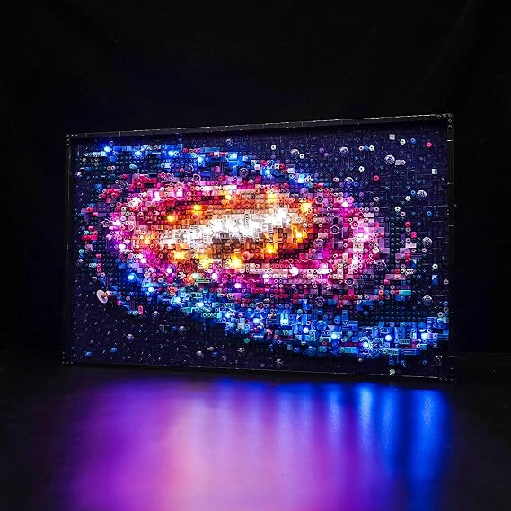 LED Light Kit for Lego 31212 The Milky Way Galaxy - Custom DIY Lights for Lego Building Set (Model Not Included)