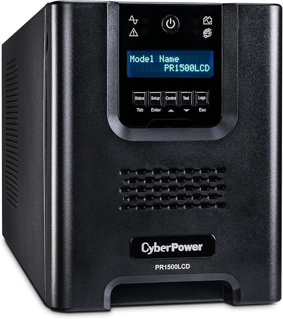 CyberPower PR1500LCD Smart App Sinewave UPS Battery Backup