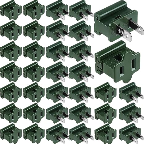 40 Pcs SPT-1 Christmas Male and Female Slip Plugs, Vampire Plugs