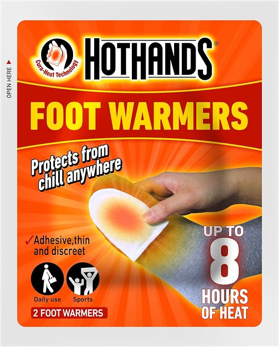 HeatMax Hot Hands Foot Warmers 6 Pairs