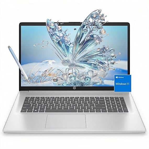 HP-Laptops Touchscreen-17inch - Windows 11 - Stylus Pen - AMD Ryzen 5 7530U - College Students Business - 2024 Computadoras Laptop en oferta - Wi-Fi 6 - Large Screen (32GB RAM |1TB PCIe SSD)