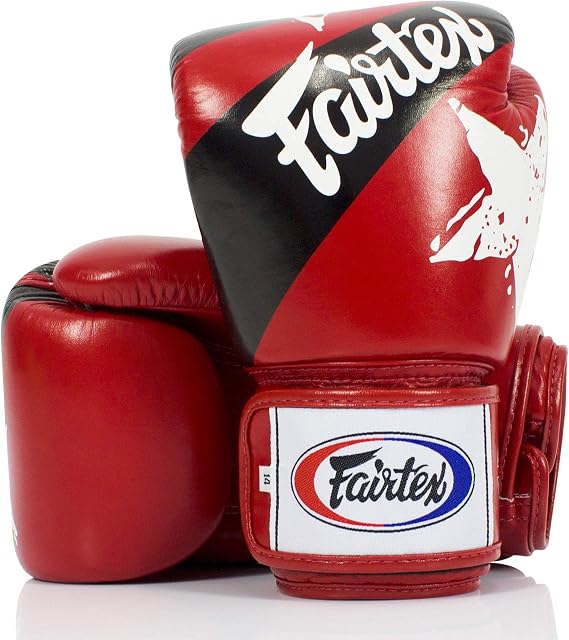 Fairtex BGV1 Muay Thai Boxing Training Sparring Gloves for Men, Women, Kids| Premium Quality, Light Weight & Shock Absorbent Boxing Gloves | Handcrafted in Thailand with premium cowhide leather. Tight-fit contoured hand compartment ensures a secure and snug fit.