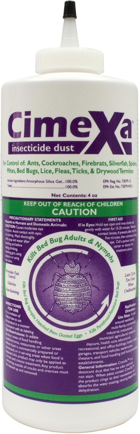 Rockwell CimeXa Insecticide Dust (2) 4 oz. Bottles