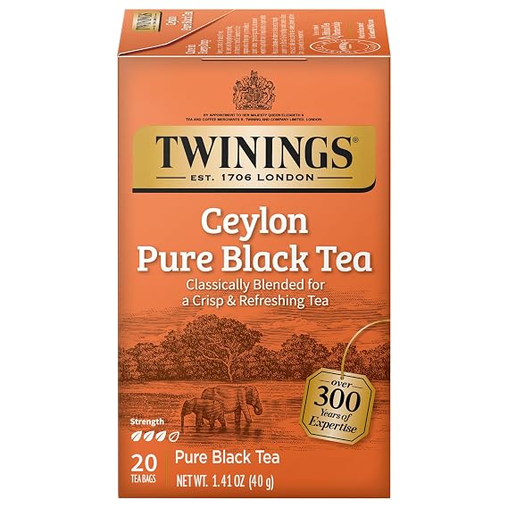 Twinings of London Ceylon Orange Pekoe Tea (Box of 20)