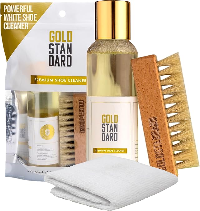 Gold Standard Shoe Cleaning Kit for White Sneakers & Tennis Shoes