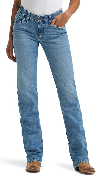 Wrangler Women's Willow Mid Rise Boot Cut Ultimate Riding Pant