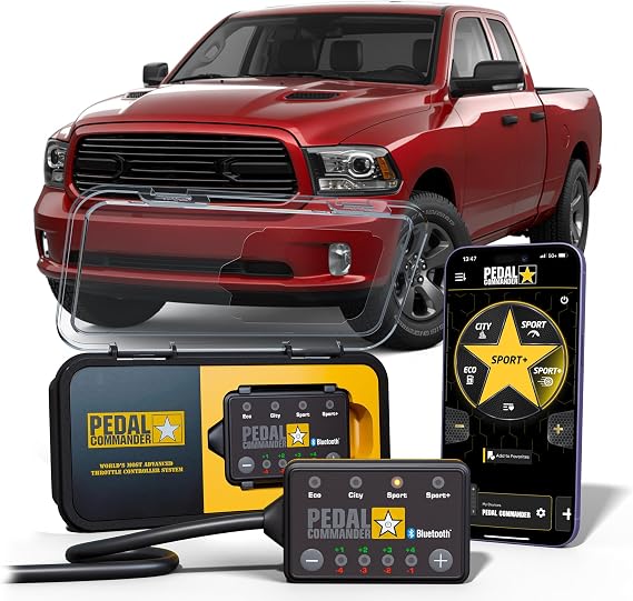 PEDAL COMMANDER for Ram 1500 Classic 2019-2024 Throttle Response Controller - 36 Driving Settings & App Control, Plug & Play, Throttle Controller Upgrades, Ram 1500 Classic Truck