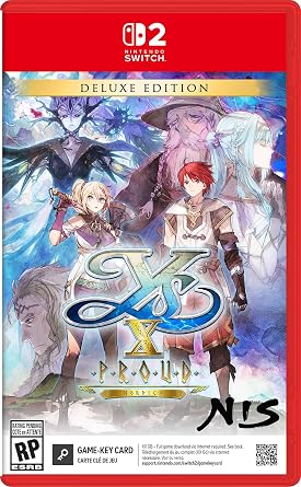 Ys X: Proud Nordics: Deluxe Edition - Nintendo Switch 2