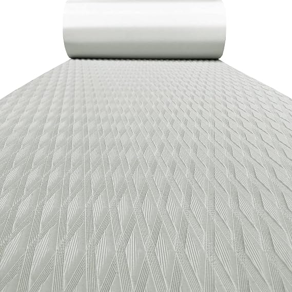 KXKZREN EVA Foam Boat Decking Self-Adhesive Boat Flooring Sheet Non-Skid DIY Traction Pads Grip Mat for Boat Kayak Yacht SUP Board Canoe Golf Cart RV Flooring, 21.6" x 90.55"/12.2"x 45.2"