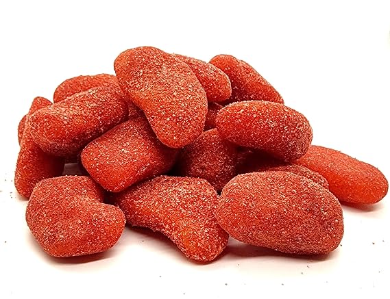 Spicy Mango Gummies - 5 pounds - Gomitas de Mango Enchiladas - MEXICAN STYLE- by Gamar Foods.