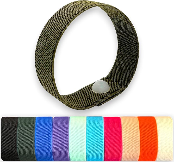 Anxiety Bracelet for Balance and Mindfulness | Acupressure Snap Wristband, Stretch Comfort Fit, Focus and Calming Habits