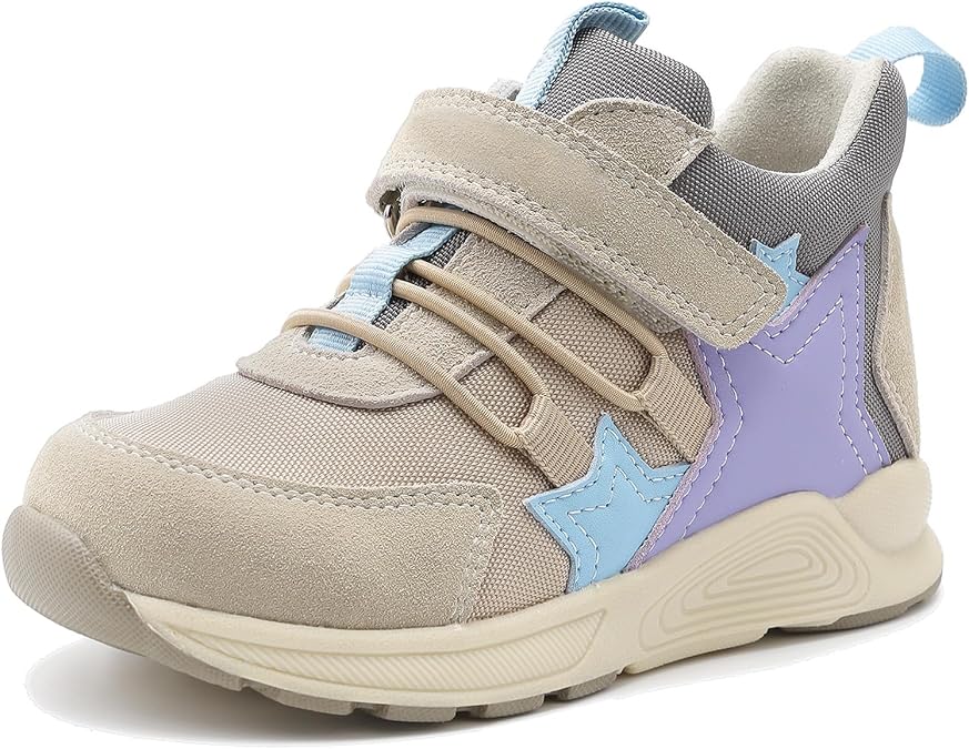 Orthopedic Shoes for Kids with Ankle and Arch Support, Non-Slip Soles