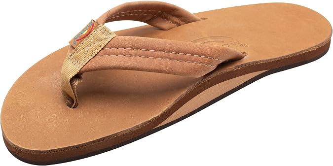 Men's Luxury Leather Single Layer Arch Sandals