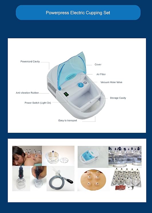 Electric Automatic Cupping Pump & Cupping Cups