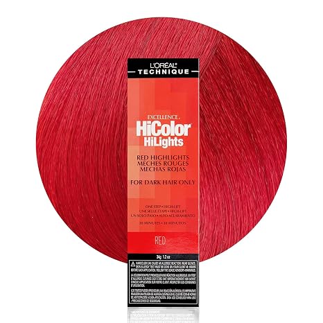L'Oreal Technique HiColor Red HiLights Permanent Hair Color