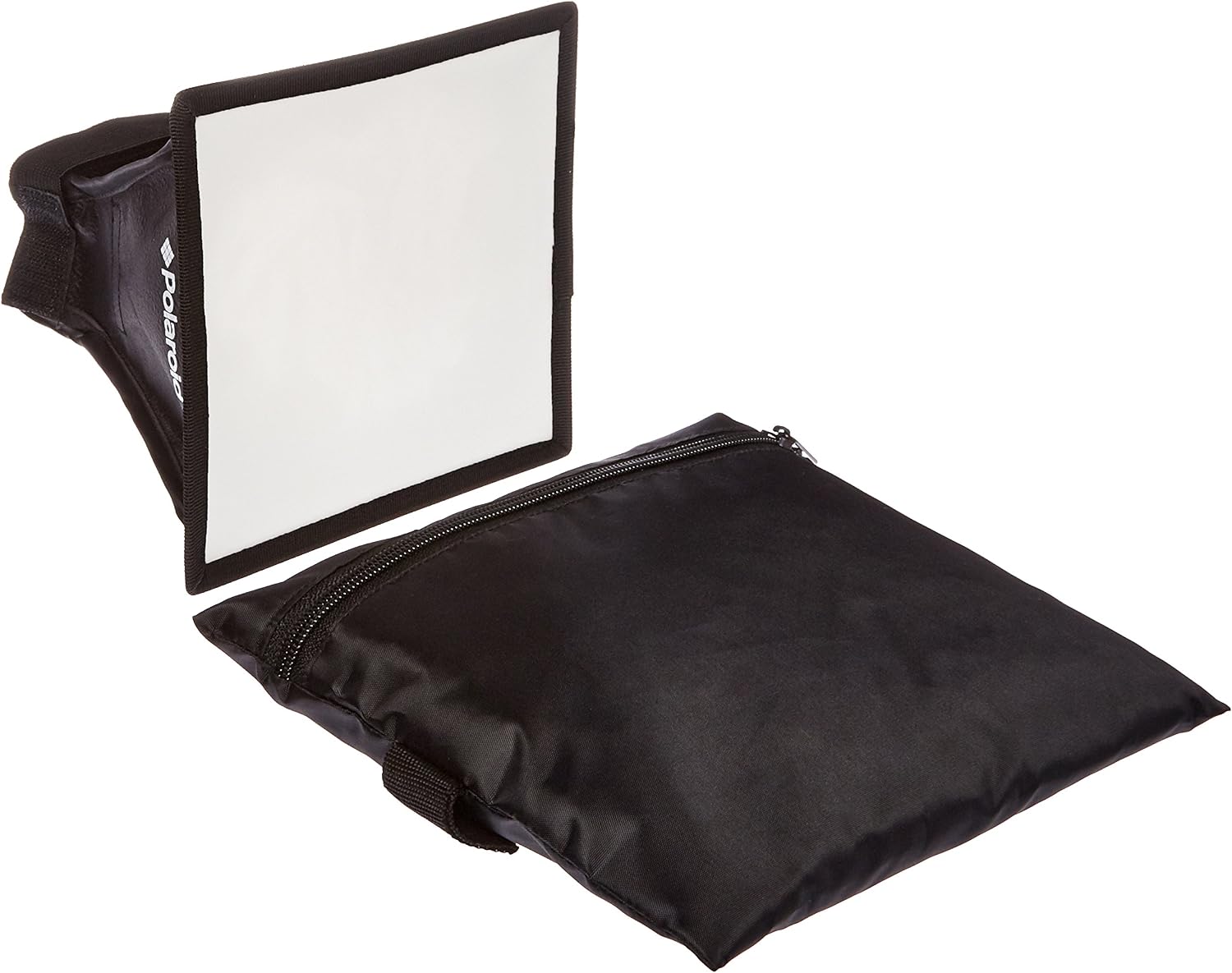 Polaroid Universal Studio Soft Box Flash Diffuser for Canon EOS, Nikon, Olympus, Pentax, Panasonic, Sony, Sigma, Other External Flash Units 7 x 6 Screen