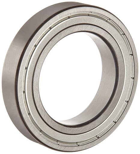 FAG 6015-2ZR-C3 Deep Groove Ball Bearing, Single Row, Double Shielded, Steel Cage, C3 Clearance, Metric, 75mm ID, 115mm OD, 20 mm Wide 5600rpm Maximum Rotational Speed, 7530lbf Static Load Capacity, 8930lbf Dynamic Load Capacity
