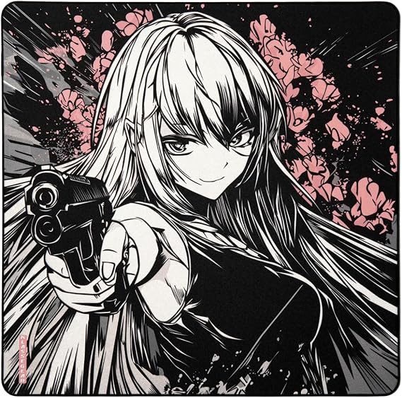 Klasse Gosu 500x500x4mm E-Sports Gaming Oyuncu Anime Mouse Pad (Kira)