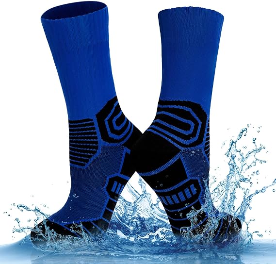 LEOSTEP Waterproof Socks for Men and Women,Outdoor Breathable Socks for Hiking, Wading, Skating, Skiing, Camping