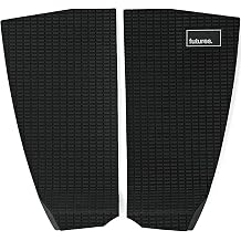Futures F2P Wildcat Tail Pad Surfboard Deck Grip Black N/A 2 Piece Tail Pad