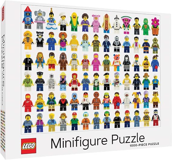 LEGO® Minifigure 1000-Piece Puzzle