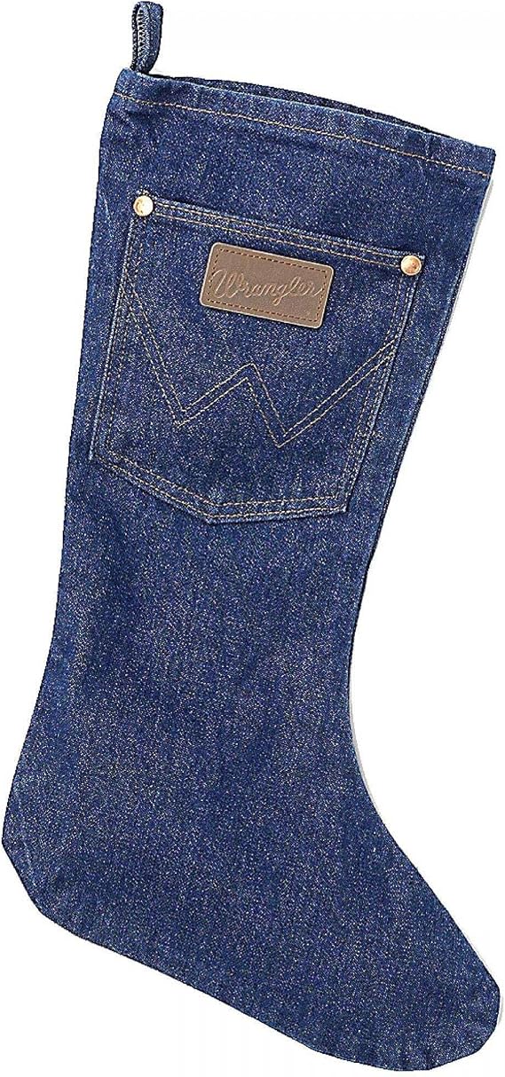 Wrangler Denim Christmas Stocking