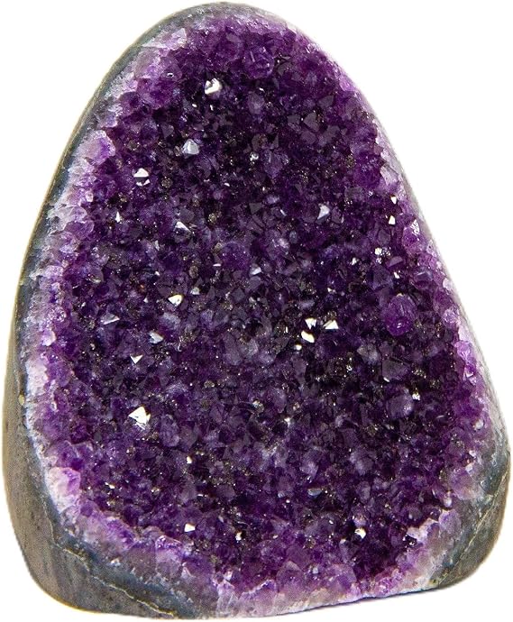 Natural Amethyst Cluster, Raw Amethyst Geode Crystal Stone, 0.75-1 lb