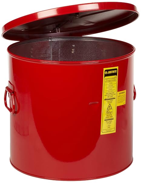 Justrite 27608 8 Gallon, 15 5/8" x 14.25" Size Dip Tanks