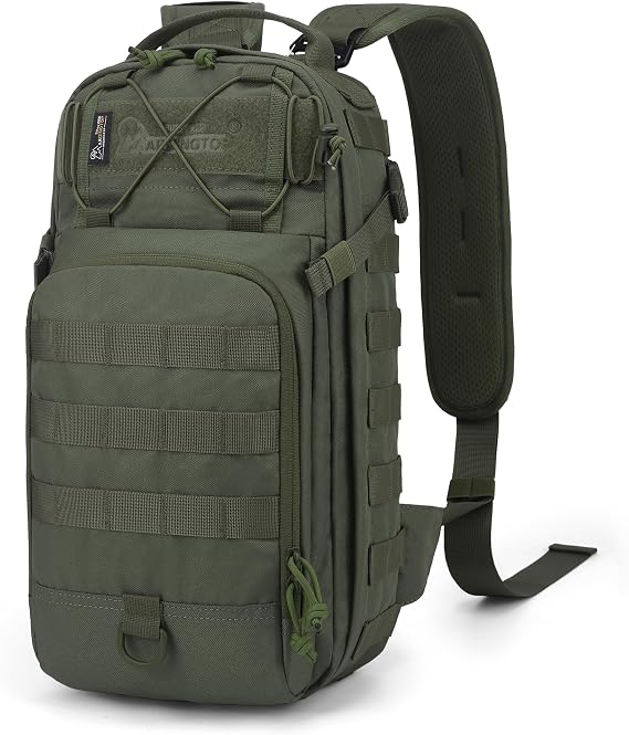 Mardingtop 18L Tactical Hiking Backpack Daypack with Removable Shoulder Straps for Outdoor, Camping, Travel, Trekking, Work
