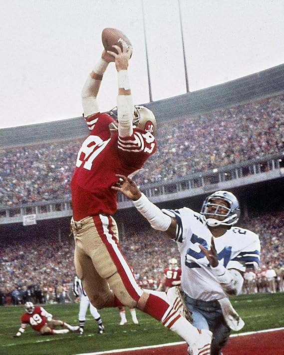 fotos4you Dwight Clark 8 x 10 / 8x10 Glossy Photo Picture Image