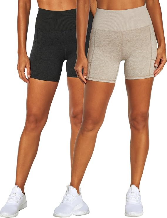 Zobha Women's Bailey 5" Pocket Short-2 Pack