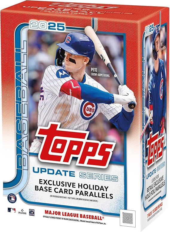 2025 Topps MLB Baseball Update Series - Factory Sealed - Value Box