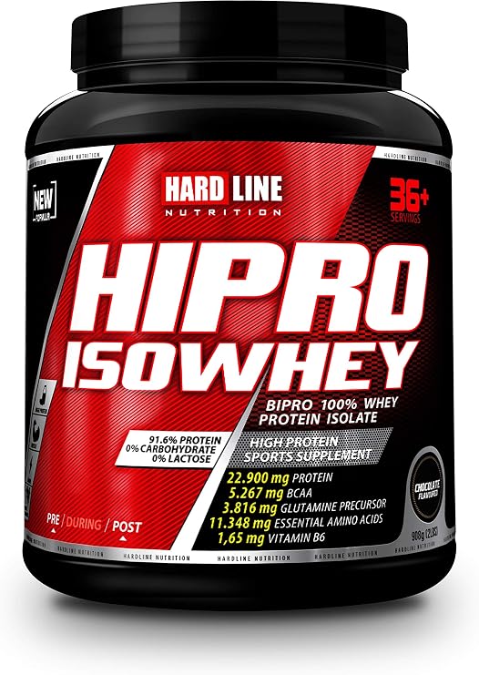 hard line nutrition Hardline 8697448350648 Nutrition HIPRO ÇİKOLATALI 908 gr 1 Paket(1 x 1 Adet)