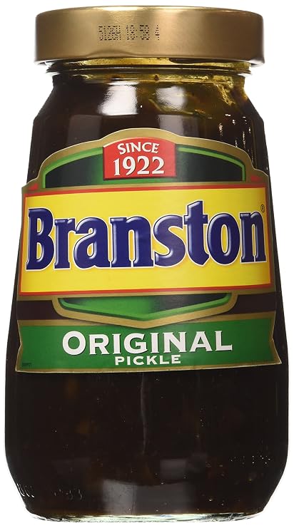 Branston Pickle 520g | Ideal for Sandwiches, Salads, Cold Cuts and Cold Meats.