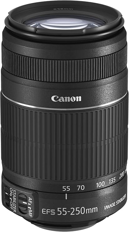 Canon EF-S 55-250mm 40-5 6 IS II Objektiv für EOS (bildstabilisiert)